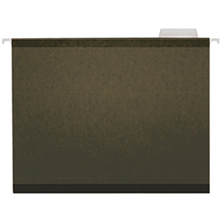 Hanging File Folder - Reinforced Letter Size - Green - Qty. 25