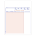 Laser Service Invoices - LZR-SI-11 - 20# - Imprinted - Qty. 1 each