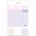 Laser Service Invoices with Coupons - LZR-SI-14 - Imprinted - Qty. 1 each