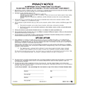 Privacy Notice - PN-2001-2 - Qty. 100