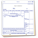 Universal Vehicle Invoice - 6131-4 - 4 Part - Imprinted - Qty. 1 each