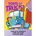 Coloring Book - Tons of Trucks - Qty. 50