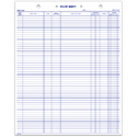 Route Sheet - RS-547 - 50 Line, 12" x  15" 100 Per Pack