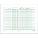 Route Sheet - RS67R - 50 Line (Green Print) 17"X22" 50 Per Pad