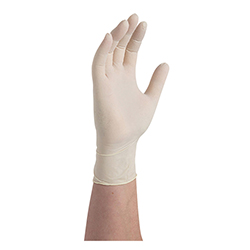 Latex Gloves - X-Large - Powder Free, Box of 100