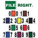 File Right Number Labels