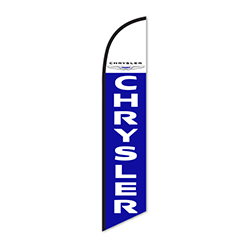 Swooper Banner - CHRYSLER BLUE -  Qty. 1