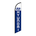 Swooper Banner - HYUNDAI- Qty. 1