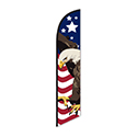 Swooper Banner - AMERICAN FLAG EAGLE - Qty. 1