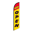 Swooper Banner - Now Open (Red/Yellow) - Qty. 1