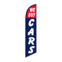 Swooper Banner - WE BUY CARS - Qty. 1