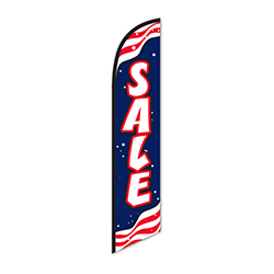 Swooper Banner - SALE (Red, White & Blue) - Qty. 1