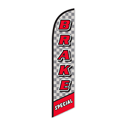 Swooper Banner - BRAKE SPECIAL (Checkered) - Qty. 1