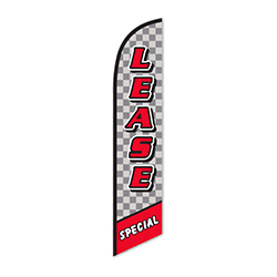 Swooper Banner - LEASE SPECIAL (Checkered) - Qty. 1