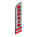 Swooper Banner - AUTO REPAIR (Checkered) - Qty. 1