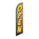 Swooper Banner - OPEN (Red & Yellow) - Qty. 1