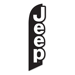 3-D Swooper Banner - Jeep - Qty. 1