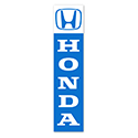 Flat Top Swooper Banner - HONDA - Qty. 1