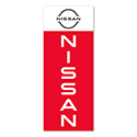 Flat Top Swooper Banner - NISSAN LRG - Qty. 1