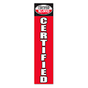 Flat Top Swooper Banner -CERTIFIED - Qty. 1