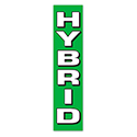 Flat Top Swooper Banner - HYBRID - Qty. 1