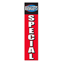 Flat Top Swooper Banner - MANAGERS SPECIAL- Qty. 1