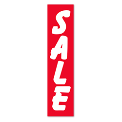 Flat Top Swooper Banner - RED SALE - Qty. 1