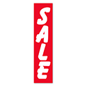 Flat Top Swooper Banner - RED SALE - Qty. 1