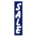 Flat Top Swooper Banner - BLUE SALE - Qty. 1