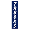 Flat Top Swooper Banner - TRUCKS - Qty. 1