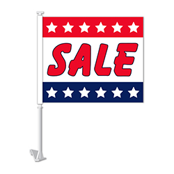 Standard Clip-On Flag - Patriotic Sale  - Qty. 1