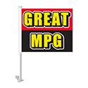 Standard Clip-On Flag - Great MPG - Qty. 1