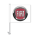 Manufacturer Clip-On Flag - Fiat - Qty. 1