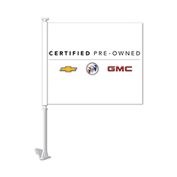 Manufacturer Clip-On Flag - GM Certified Used Vehicles - Qty. 1