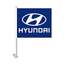 Manufacturer Clip-On Flag - Hyundai - Qty. 1