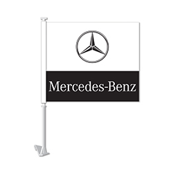 Manufacturer Clip-On Flag - Mercedes Benz - Qty. 1