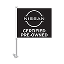 Manufacturer Clip-On Flag - Nissan Certified Pre Owned - Qty. 1