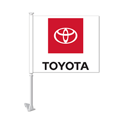 Manufacturer Clip-On Flag - Toyota  - Qty. 1