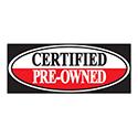 Windshield Banner - Certified Pre-Owned - Qty. 1