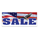 Windshield Banner - Patriotic Sale - Qty. 1