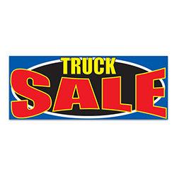 Windshield Banner - Truck Sale - Qty. 1