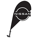 3D Clip on Paddle Flag - Nissan - Qty. 1