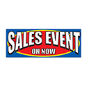 Banner - 12' x 4 1/2" - Sales Event - Qty. 1