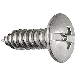 License Plate Screw Duo Drive Truss Head - #14  X 3/4"  Qty. 100