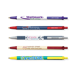 Custom Pens - Clic Stic Bic Pens - Qty. 1