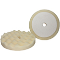 White Velcro Waffle Foam Pad - 8" - 2 Pads - Qty 1 Pk
