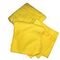 Deluxe Yellow Detailing Towel - 16" x 16" - 4 Towels - Qty. 1 Pk
