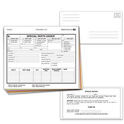 Special Parts Order Form - SPO-GMPS-115-5 - Qty. 100