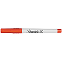 Sharpie Marker - Ultra Fine Point - Red - Qty. 12 Per Box