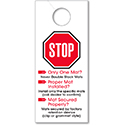 Custom Hang Tags - White - 3 2/3" X 8 1/2" - Qty. 1 each